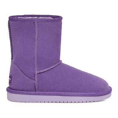 Koolaburra by UGG Girls' Short Suede Winter Boots