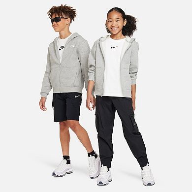 Boys 8-20 Nike Club Fleece Full-Zip Hoodie