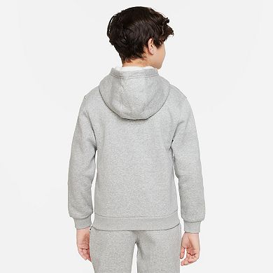 Boys 8-20 Nike Club Fleece Full-Zip Hoodie