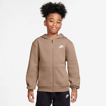 Boys 8-20 Nike Club Fleece Full-Zip Hoodie