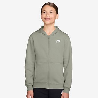 Boys 8-20 Nike Club Fleece Full-Zip Hoodie