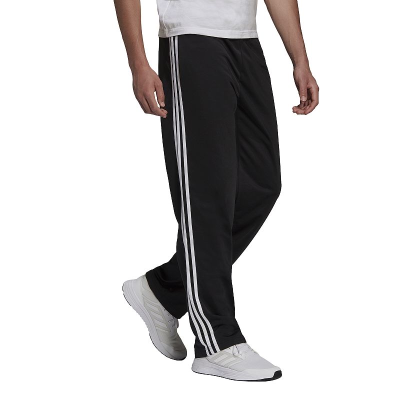 Big & Tall adidas Tricot Track Pants, Mens, Size: 4XL, Black