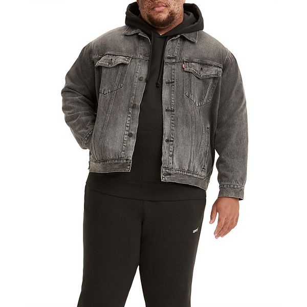 Big and discount tall trucker jacket