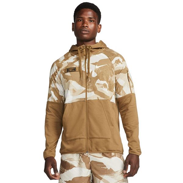 Nike dri store fit camo hoodie