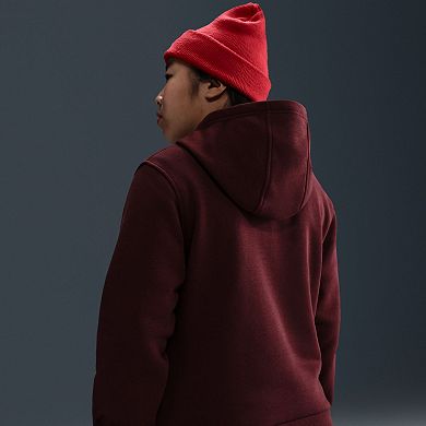 Kids 8-20 Nike Sportswear Club Embroidered Logo Fleece Pullover Hoodie