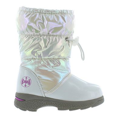 totes Olivia Toddler Girls' Waterproof Snow Boots