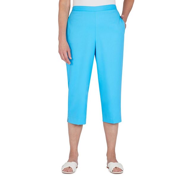 Petite Alfred Dunner PullOn Capri Pants