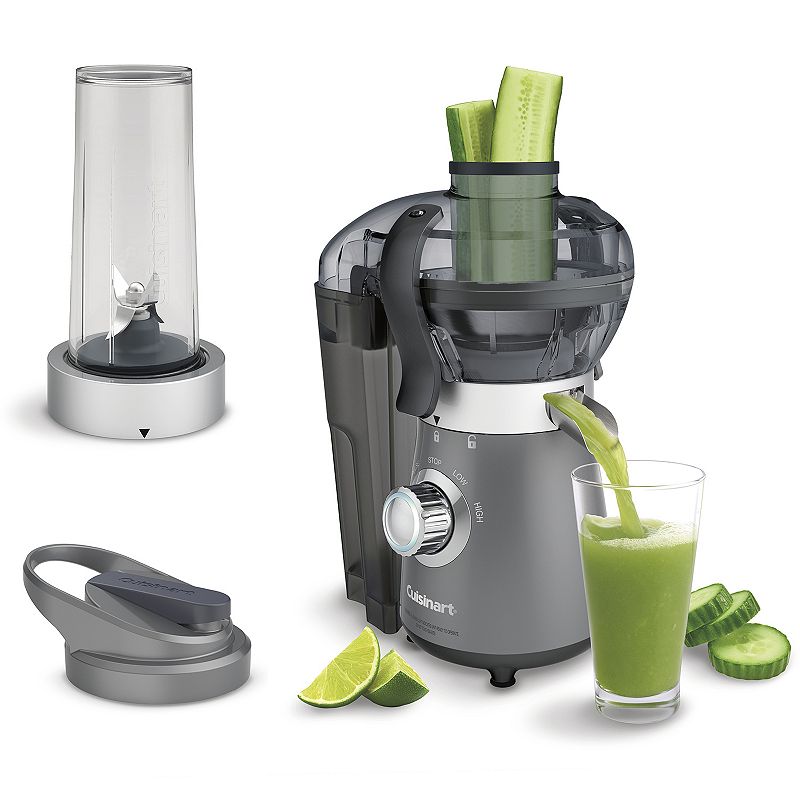 Cuisinart - Compact Blender and Juice Extractor Combo - Stainless Steel