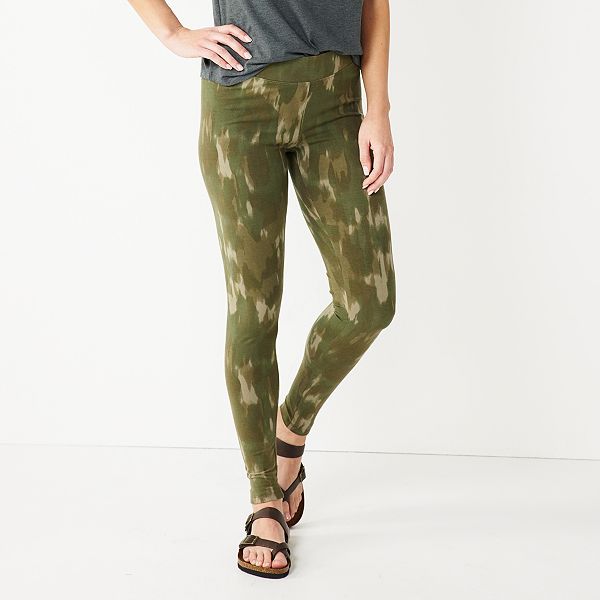 Kohls womens hot sale camo pants