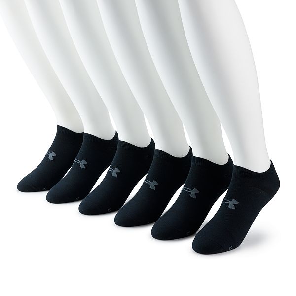 Men's Under Armour 6pack UA Essential Lite No Show Socks
