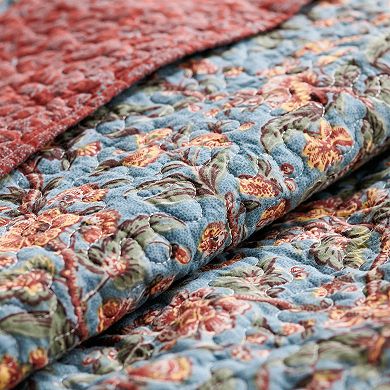 Sonoma Goods For Life® Autumn Jacobean Reversible Cotton Quilt or Sham
