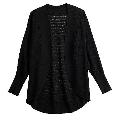 Kohls black cardigan hotsell