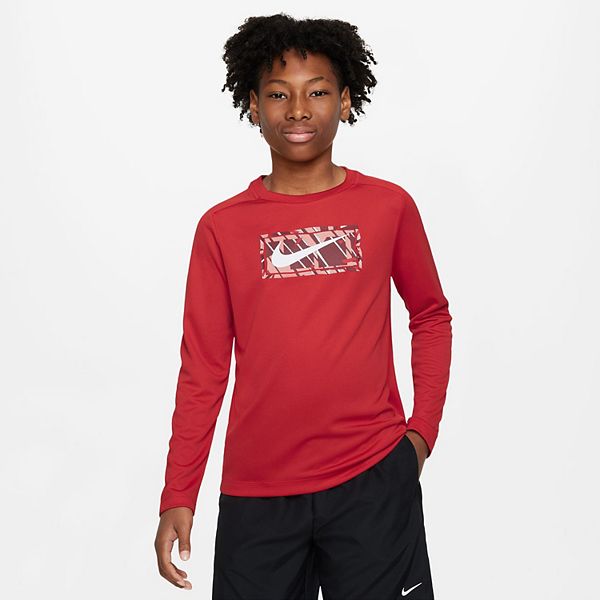 Boys 8-20 Nike Dri-FIT Long Sleeve Top