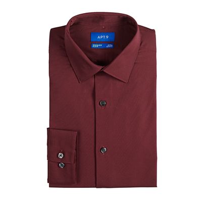 apt 9 extra slim fit dress shirt Men's Apt. 9 Premier Flex Extra-Slim Fit Spread-Collar Dress Shirt