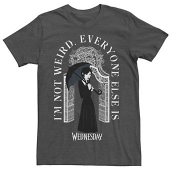 Men's Wednesday Im Not Weird Tee
