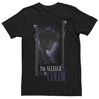 Men's Wednesday Allergic To Color Tee
