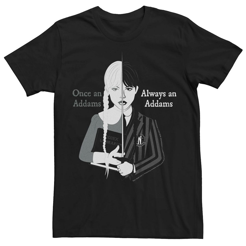 Men's Wednesday Always an Addams Tee
