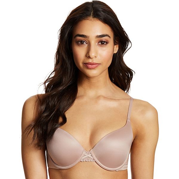 Maidenform Comfort Devotion No-Wire Embellished Demi with Lift Bra :  : Clothing, Shoes & Accessories