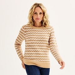 Kohl's womens pullover discount sweaters