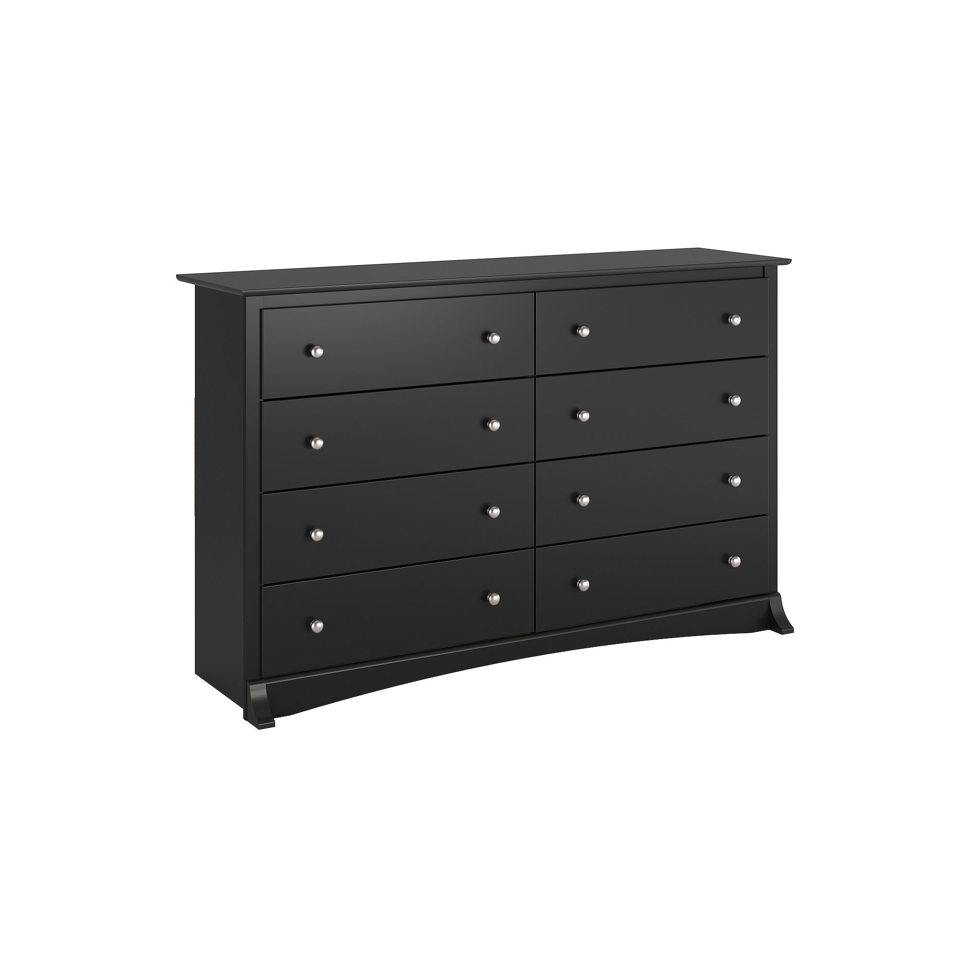 Prepac Monterey 8-Drawer Dresser, Black