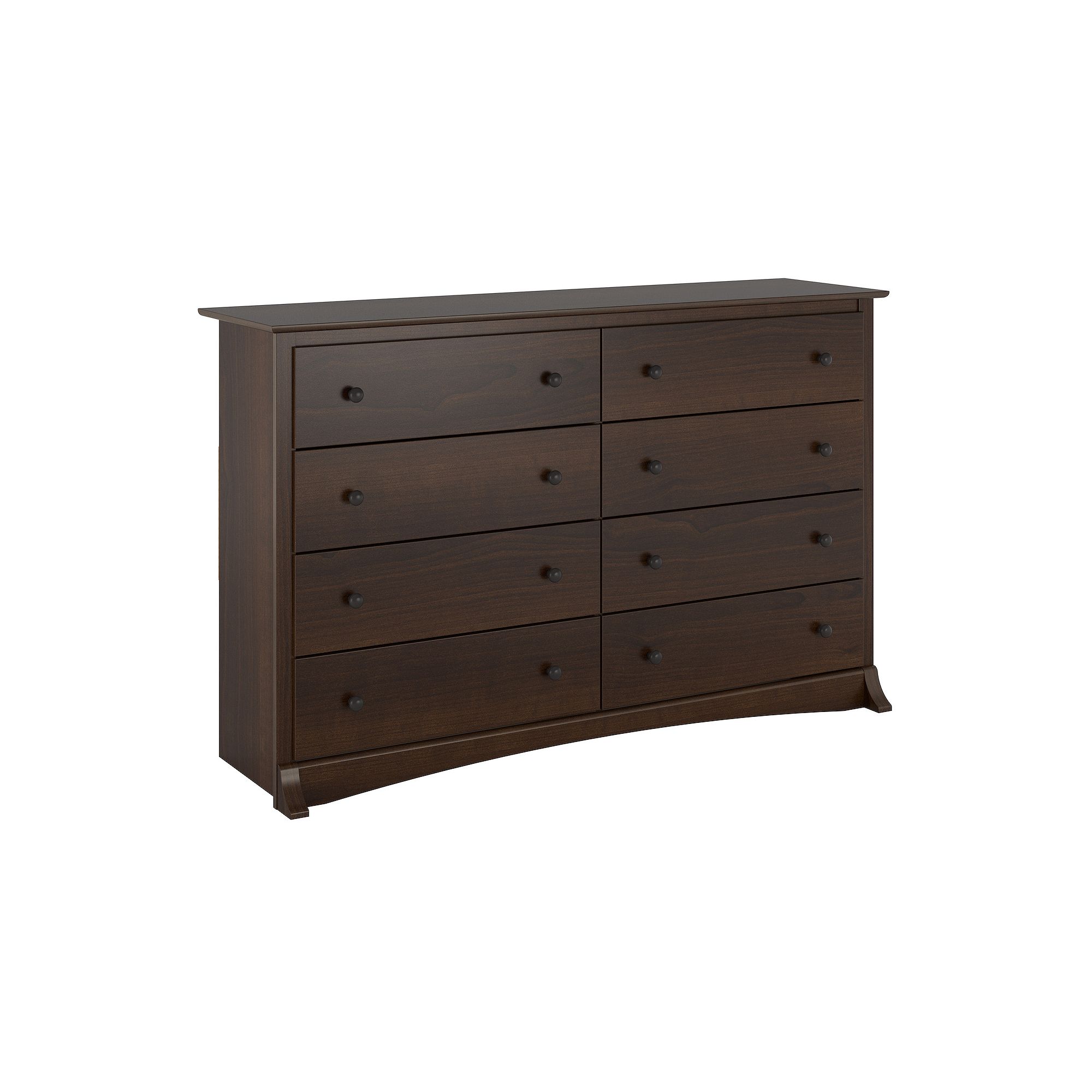 Prepac Monterey 8-Drawer Dresser, Brown