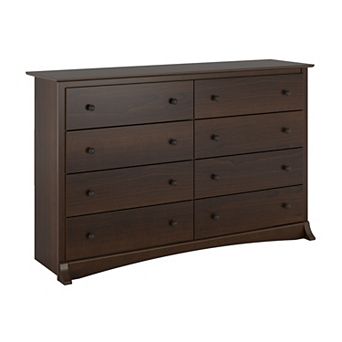 Prepac Monterey 8-Drawer Dresser