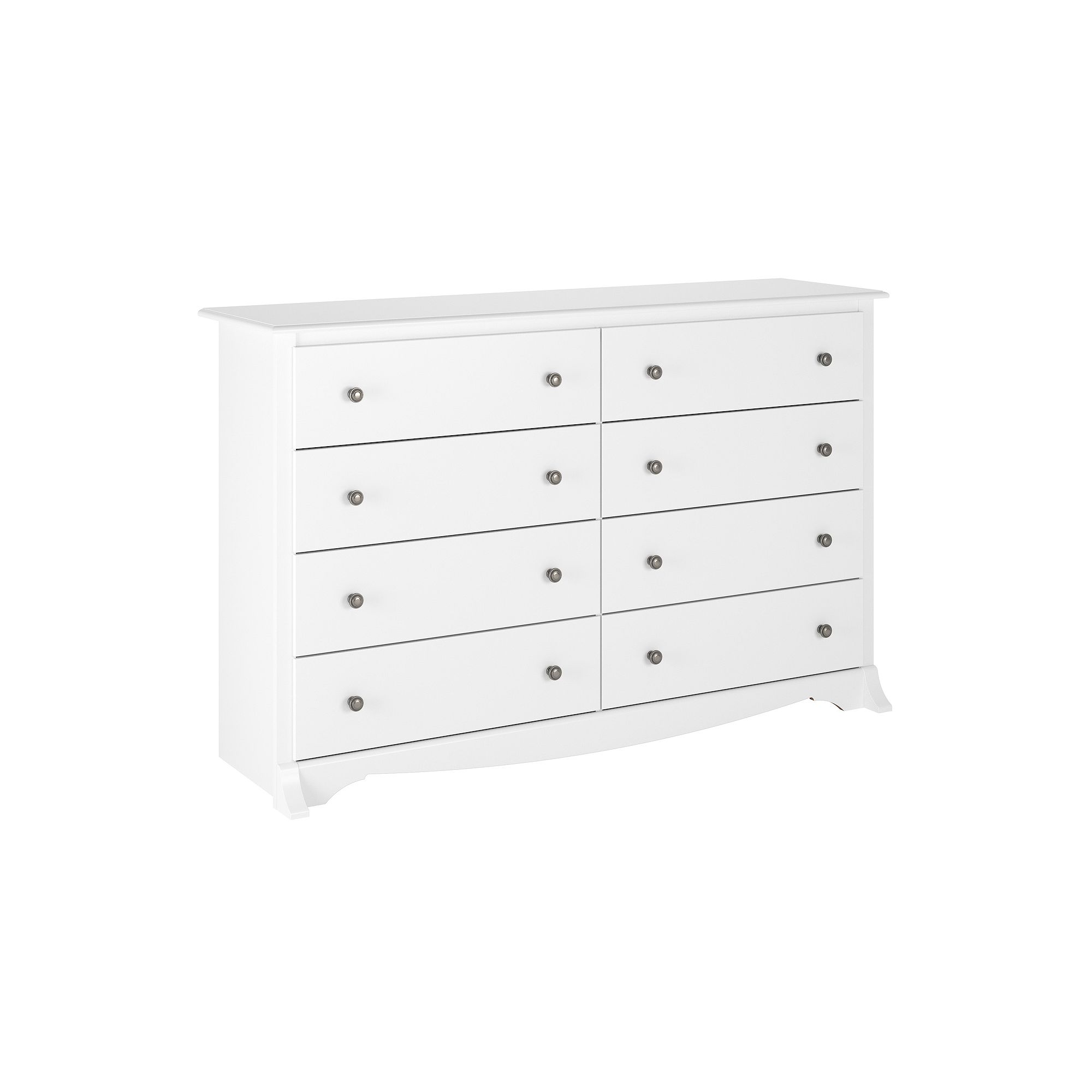 Prepac Monterey 8-Drawer Dresser, White