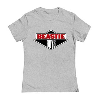 Juniors' Beastie Boys Logo Graphic Tee