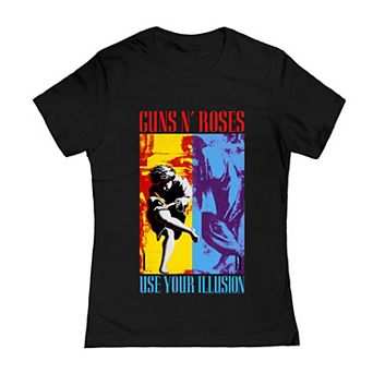 Juniors' GNR Illusion Graphic Tee