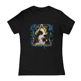 Juniors' Def Leppard Hysteria Graphic Tee