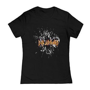 Juniors' Def Leppard Shatter Graphic Tee