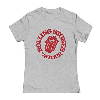Juniors' Rolling Stones 78 Tour Graphic Tee