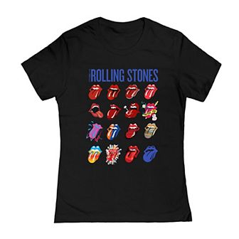 Juniors' Rolling Stones Evolution Graphic Tee