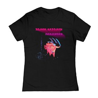 Juniors' Black Sabbath Motion Graphic Tee