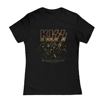 Juniors' Kiss Vintage Graphic Tee