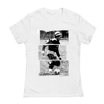 Juniors' Bob Marley Soccer 77 Graphic Tee
