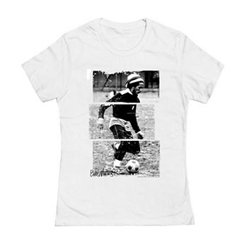 Juniors' Bob Marley Soccer 77 Graphic Tee