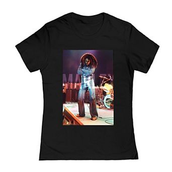 Juniors' Bob Marley Stage Graphic Tee