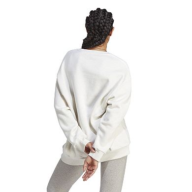 Women's adidas Essentials 3-Stripes Oversized Fleece Sweatshirt