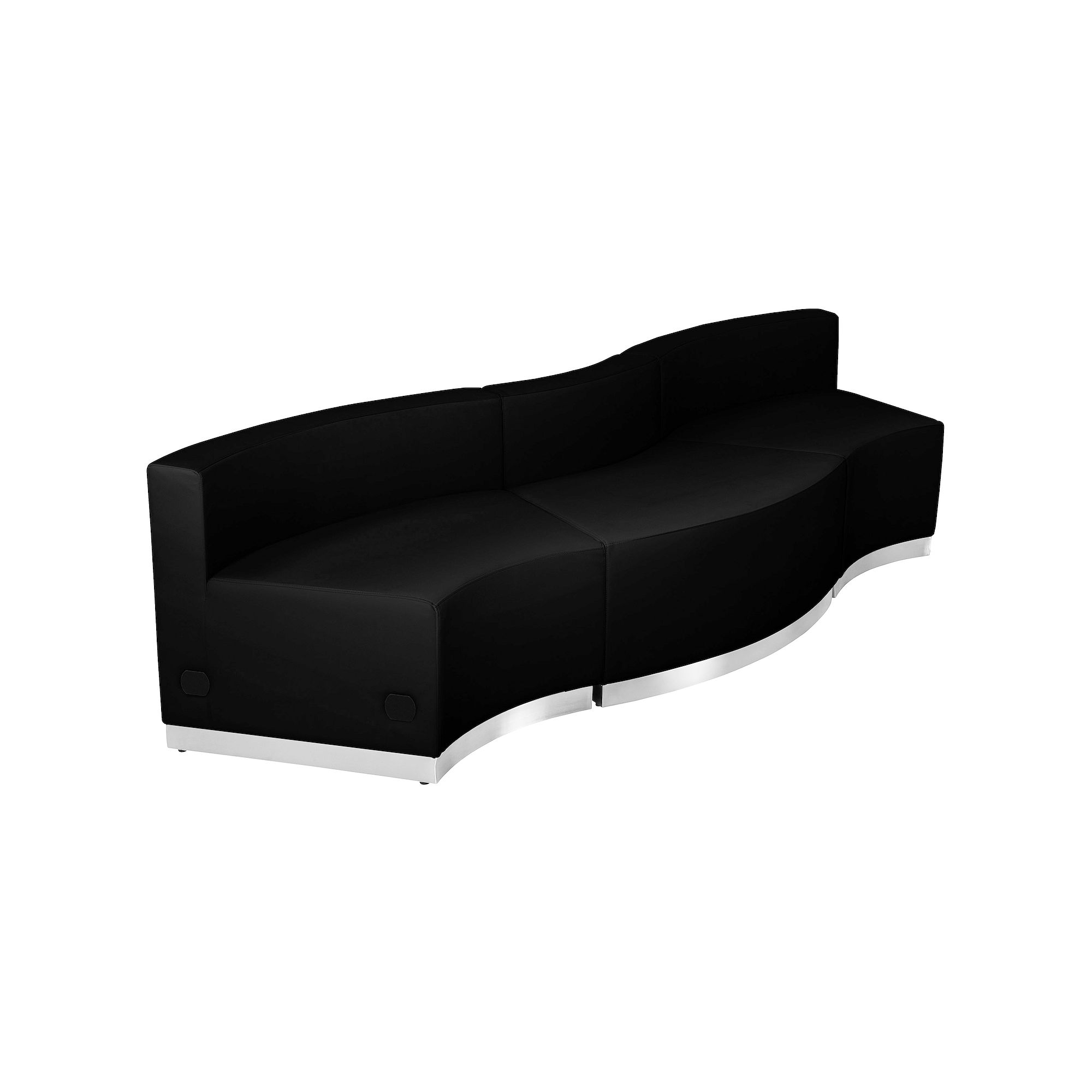 Flash Furniture Hercules Alon Series Melrose LeatherSoft Reception Configur