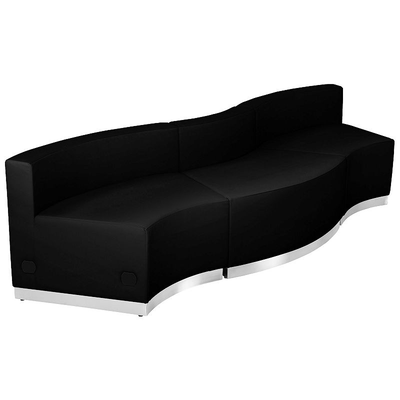 Flash Furniture Hercules Alon Series Melrose LeatherSoft Reception Configur