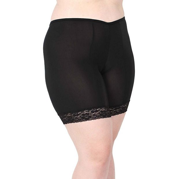 Moisture Wicking Cool Anti Chafe Slip Short with Leg Lace 7