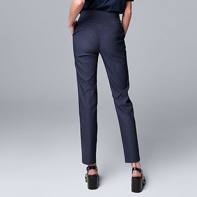 Women's Simply Vera Vera Wang Modern Slim Straight Pants