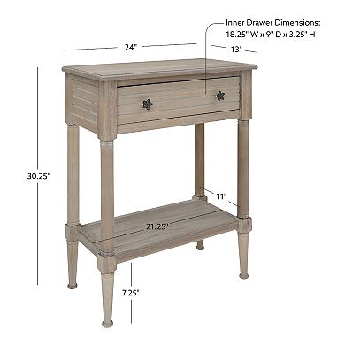 Linon Seaboard Accent End Table