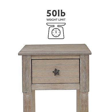 Linon Seaboard End Table