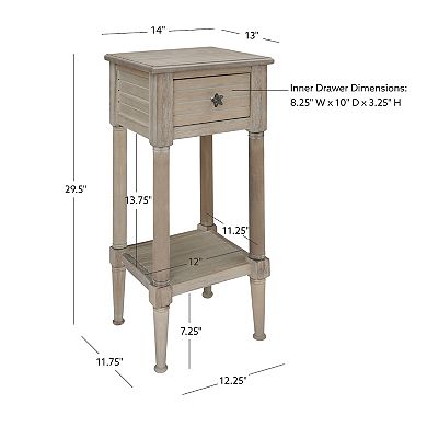 Linon Seaboard End Table