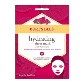 Burt's Bees Reviving Sheet Mask with Pineapple, 99% Natural Origin, Single-Use Sheet Mask, 0.33-oz.