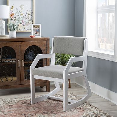 Linon Robin 2-Position Sled Accent Chair