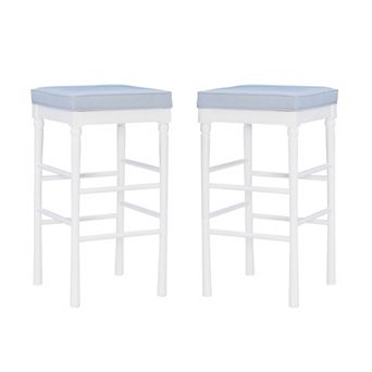 Linon Dehart Bar Stool 2 pc Set