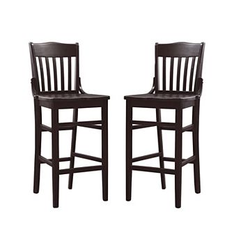 Linon Jace Bar Stool 2 pc Set
